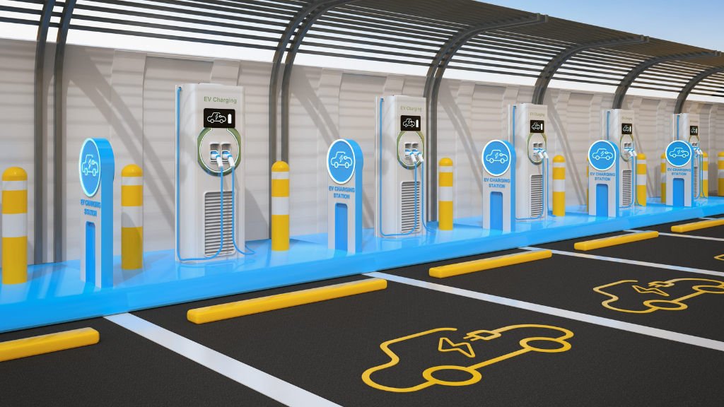 Estación de carga para vehículos eléctricos